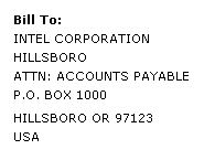 Bill PO