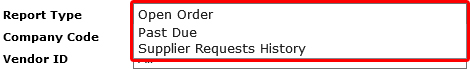 Report Type