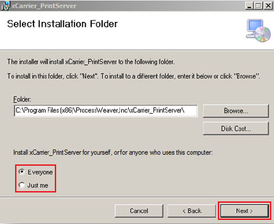 Select your preference